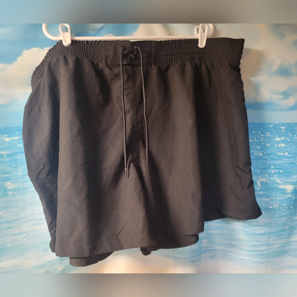 Kona Sol NWOT Black Ladies Swimsuit Bottom‎ Shorts Size 3X
